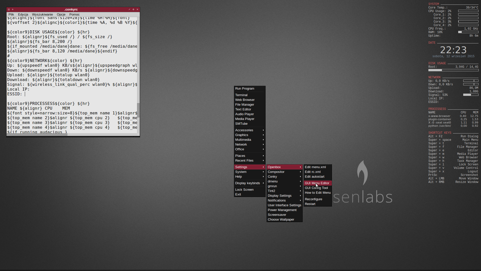 BunsenLabs Screenshot